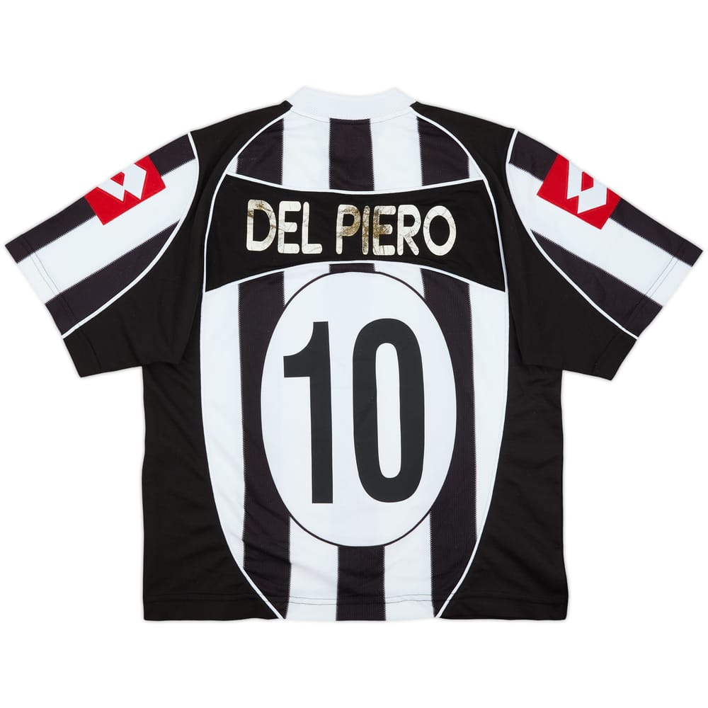 2002-03 Juventus Home Shirt Del Piero #10 - 5/10 - (M)