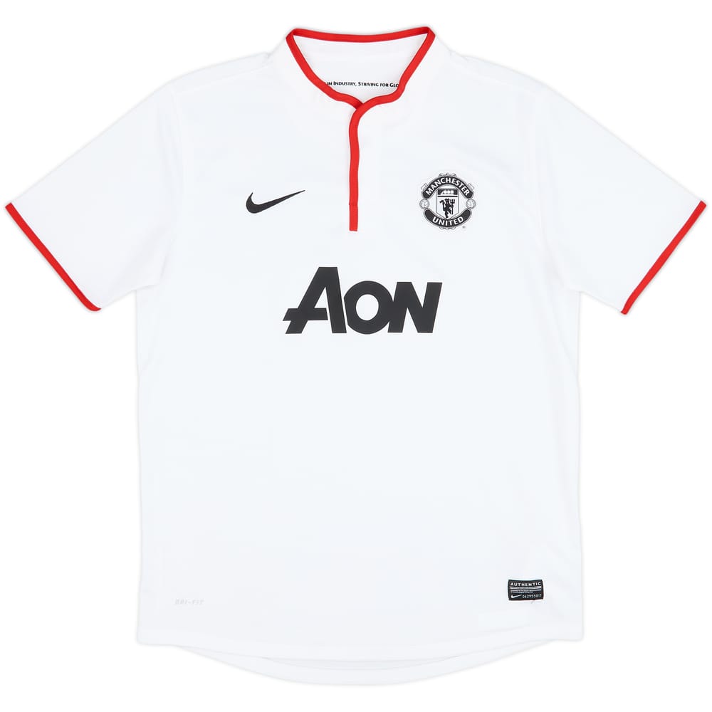 2012-14 Manchester United Away Shirt - 8/10 - (XL.Boys)