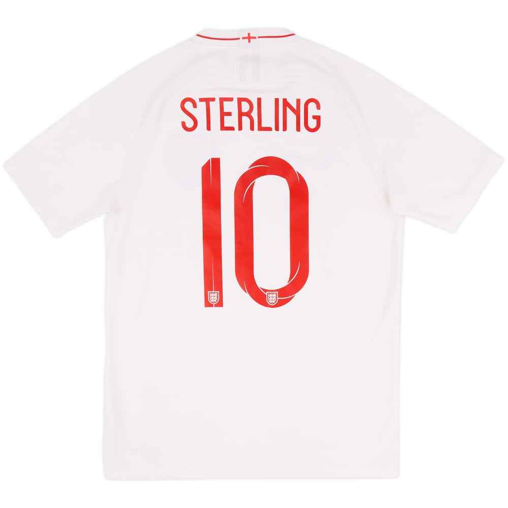 2018-19 England Home Shirt Sterling #10 - 7/10 - (M)