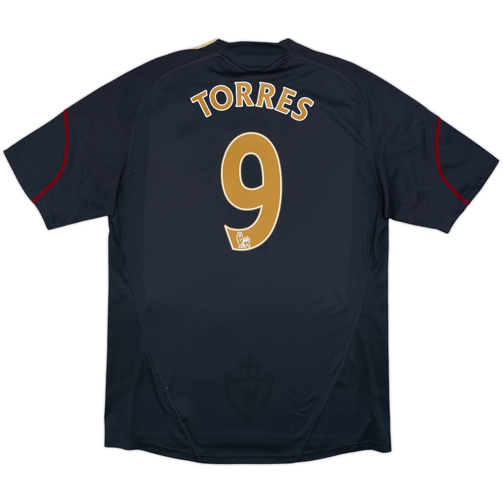 2009-10 Liverpool Away Shirt Torres #9 - 7/10 - (L)