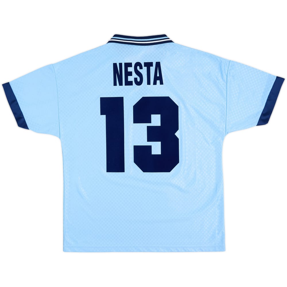 1995-96 Lazio Home Shirt Nesta #13 - 7/10 - (M)