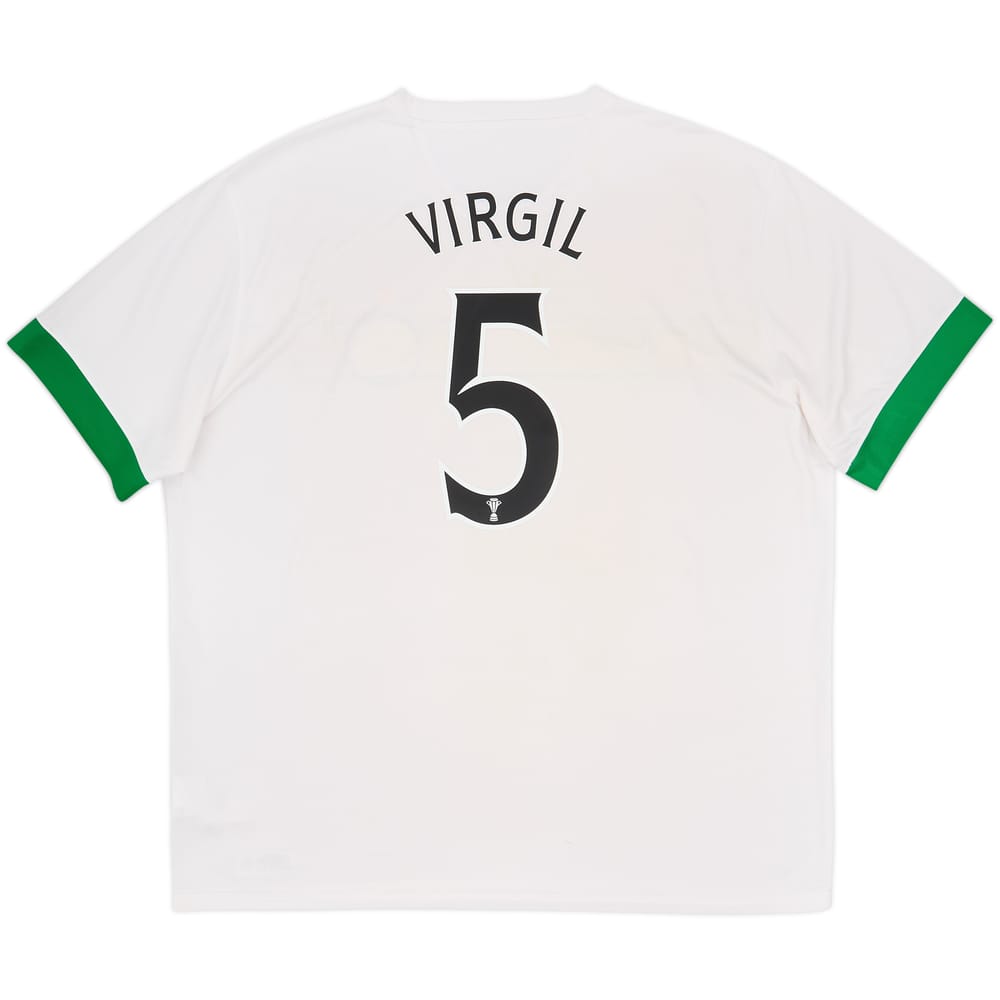 2014-15 Celtic European Third Shirt Virgil #5 - 5/10 - (XXL)