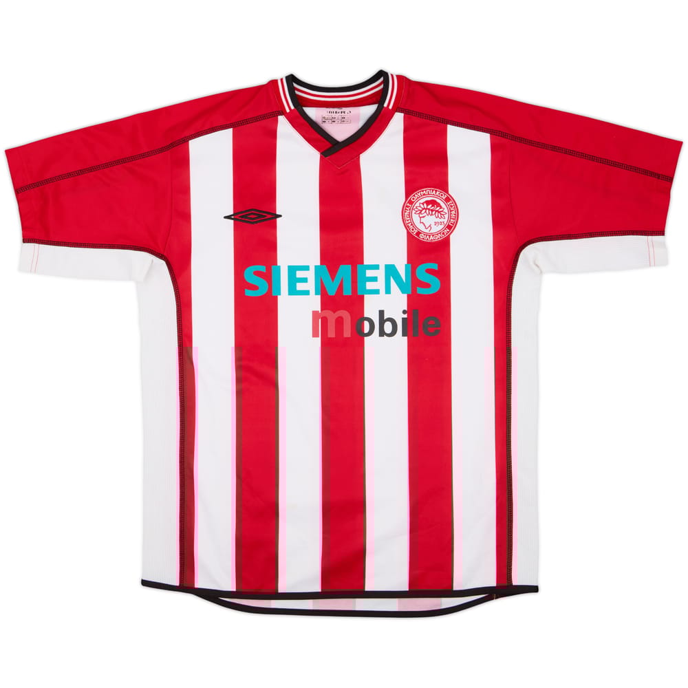 2002-03 Olympiakos Home Shirt - 8/10 - (S)