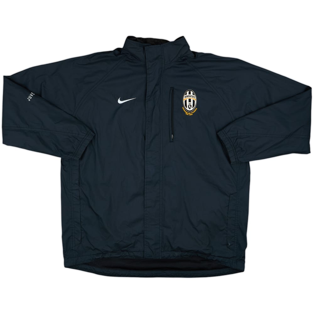 2003-04 Juventus Nike Hooded Rain Jacket - 8/10 - (L)