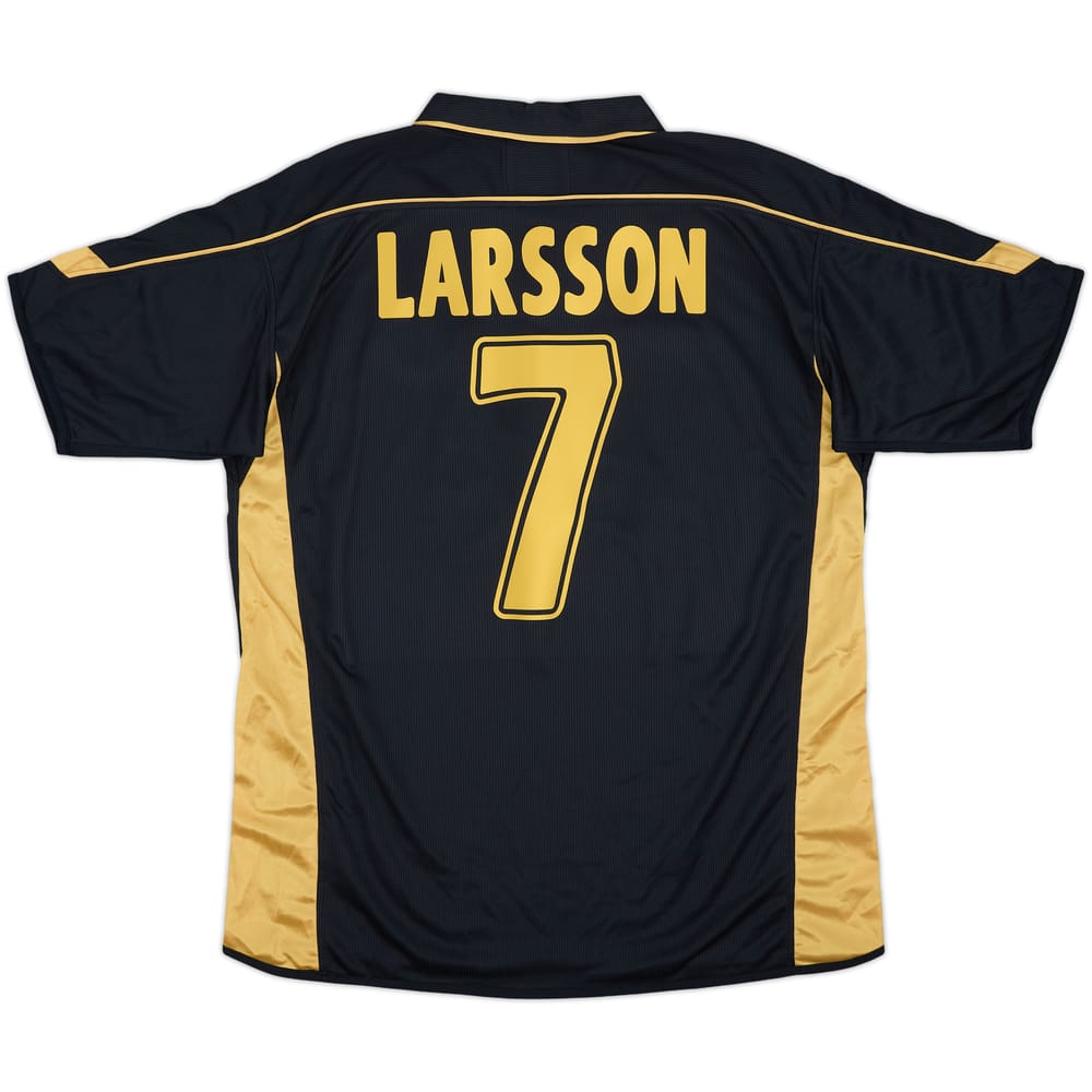 2003-04 Celtic Away Shirt Larsson #7 - 8/10 - (L)