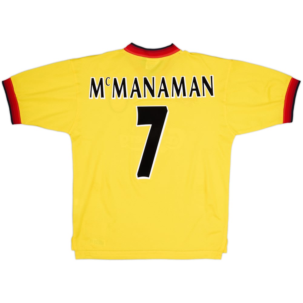 1997-99 Liverpool Away Shirt McManaman #7 - 9/10 - (M)