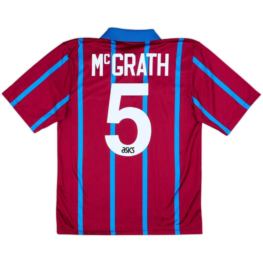 1993-95 Aston Villa Home Shirt McGrath #5 - 8/10 - (M)