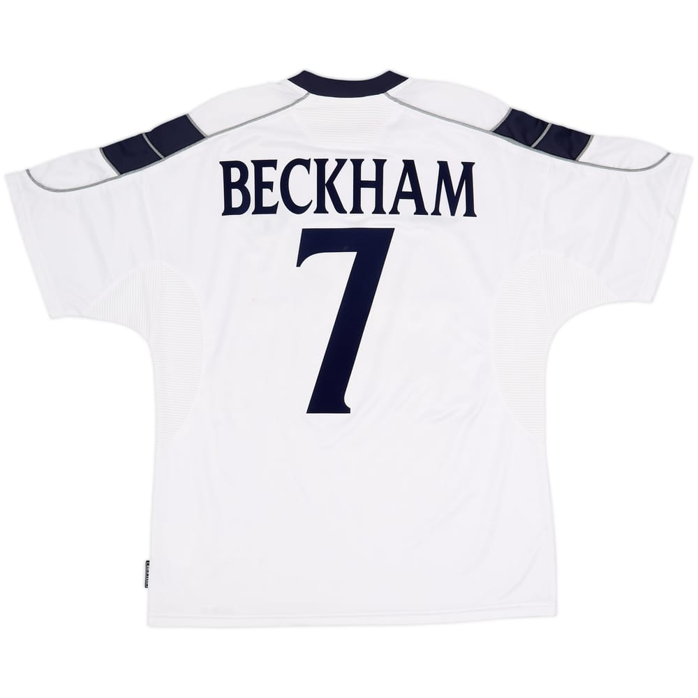 2000-01 Manchester United Away Shirt Beckham #7 - 7/10 - (L)