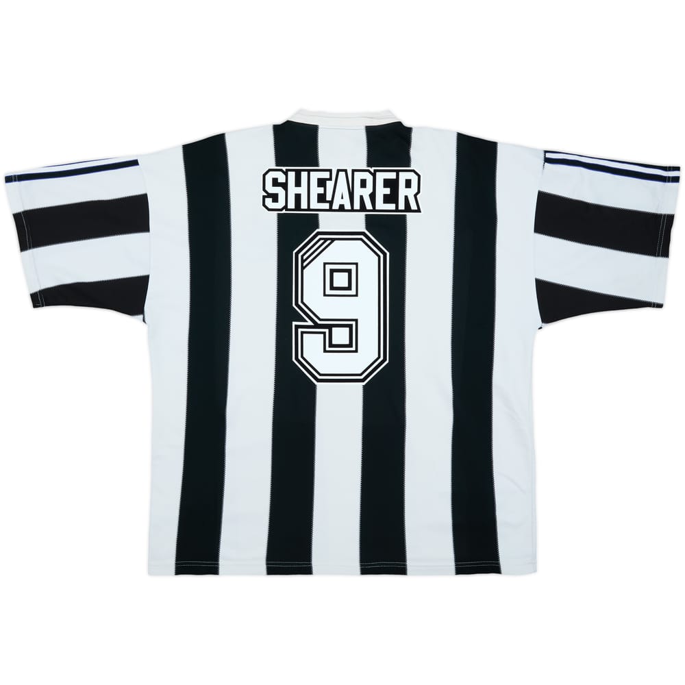 1995-97 Newcastle Home Shirt Shearer #9 - 6/10 - (XL)