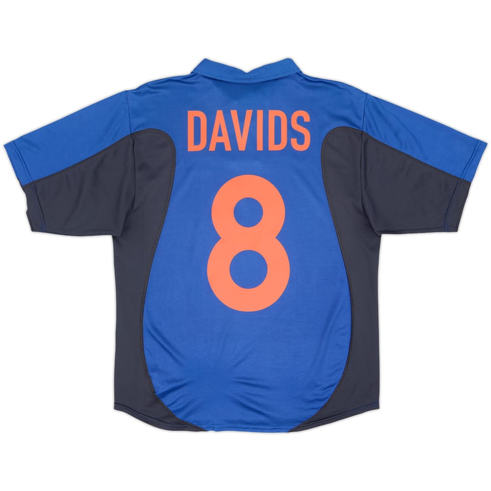 2000-02 Netherlands Away Shirt Davids #8 - 8/10 - (S)