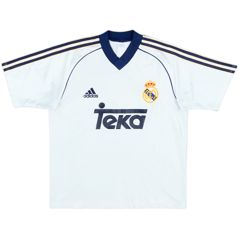 1998-00 Real Madrid Home Shirt - 9/10 - (L.Boys)