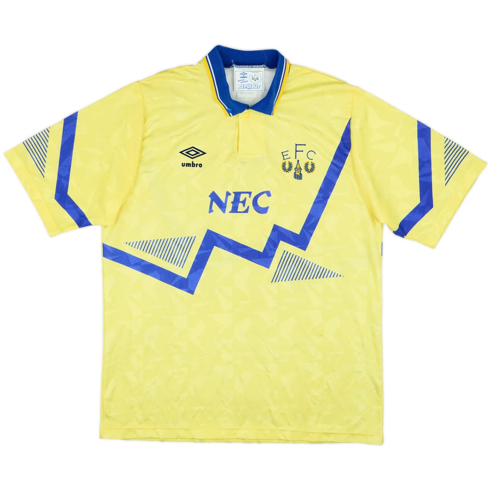 1990-92 Everton Away Shirt - 8/10 - (L)
