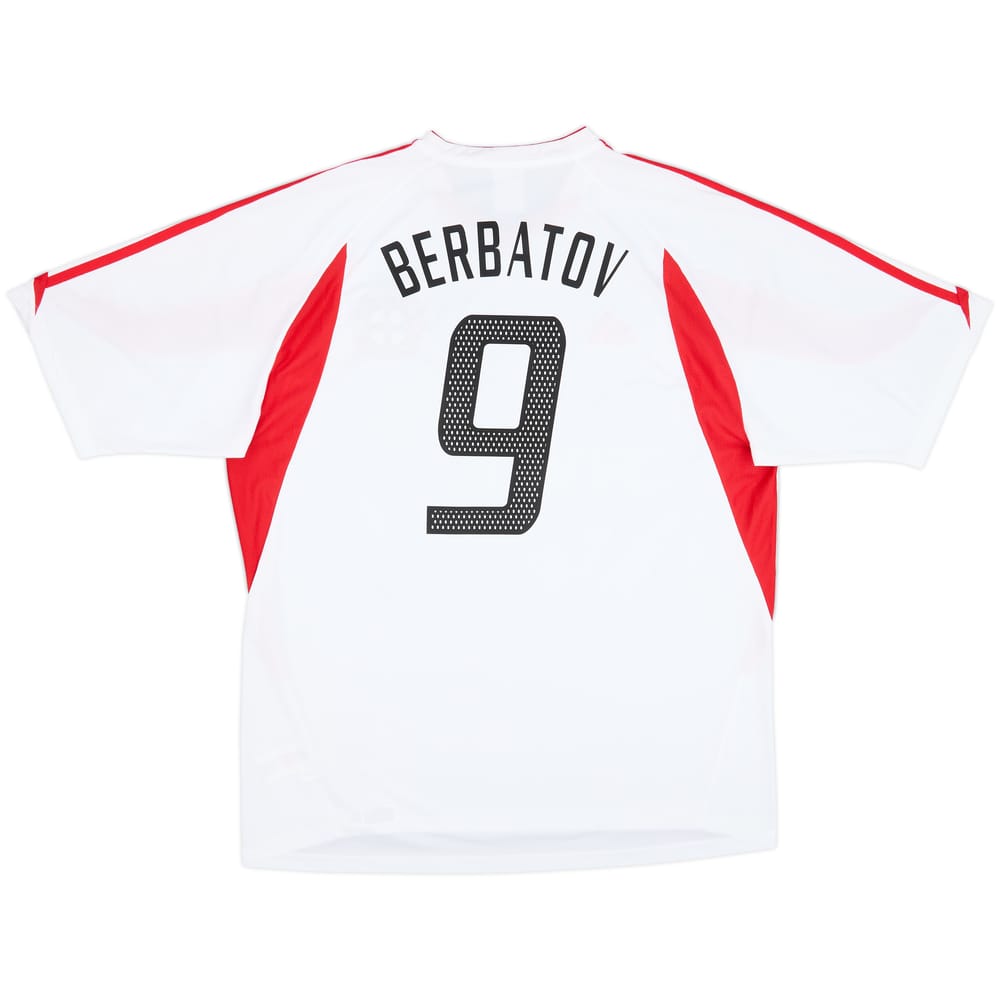 2003-05 Bayer Leverkusen Away Shirt Berbatov #9 - 6/10 - (XL)