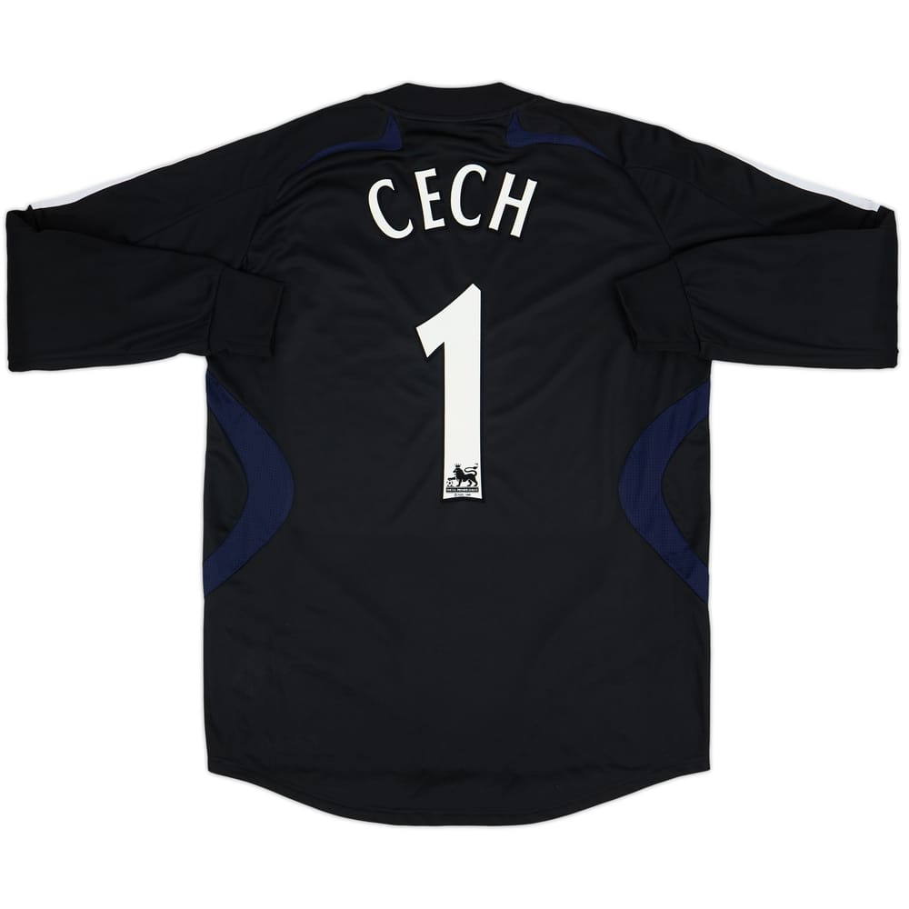 2006-08 Chelsea GK Shirt Cech #1 - 6/10 - (L)