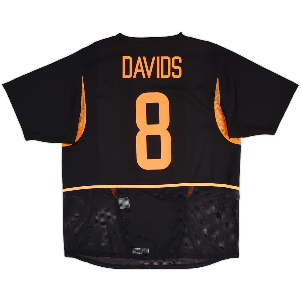 2002-04 Netherlands Player Issue Away Shirt Davids #8 - 3/10 - (XL)
