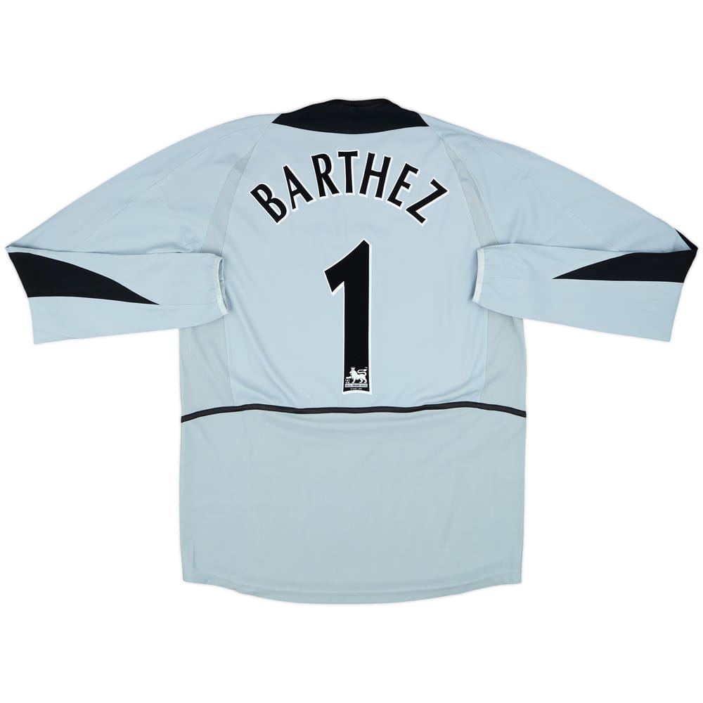 2002-04 Manchester United GK Shirt Barthez #1 - 8/10 - (L)