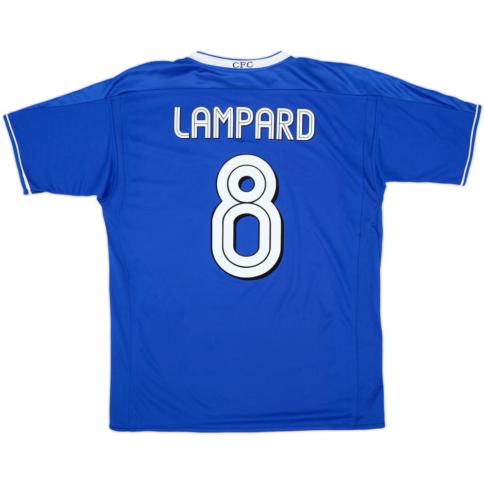 2003-05 Chelsea Home Shirt Lampard #8 - 6/10 - (L)