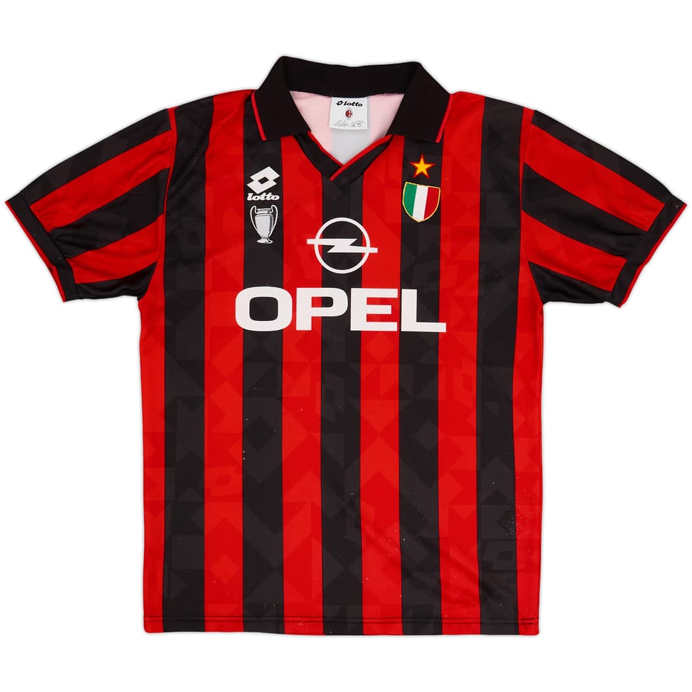 1994-95 AC Milan Home Shirt - 5/10 - (L)