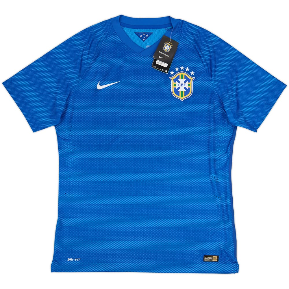 2014-15 Brazil Authentic Away Shirt (XL)