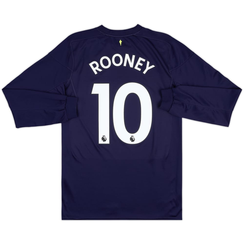2017-18 Everton Third L/S Shirt Rooney #10 - 10/10 - (S)