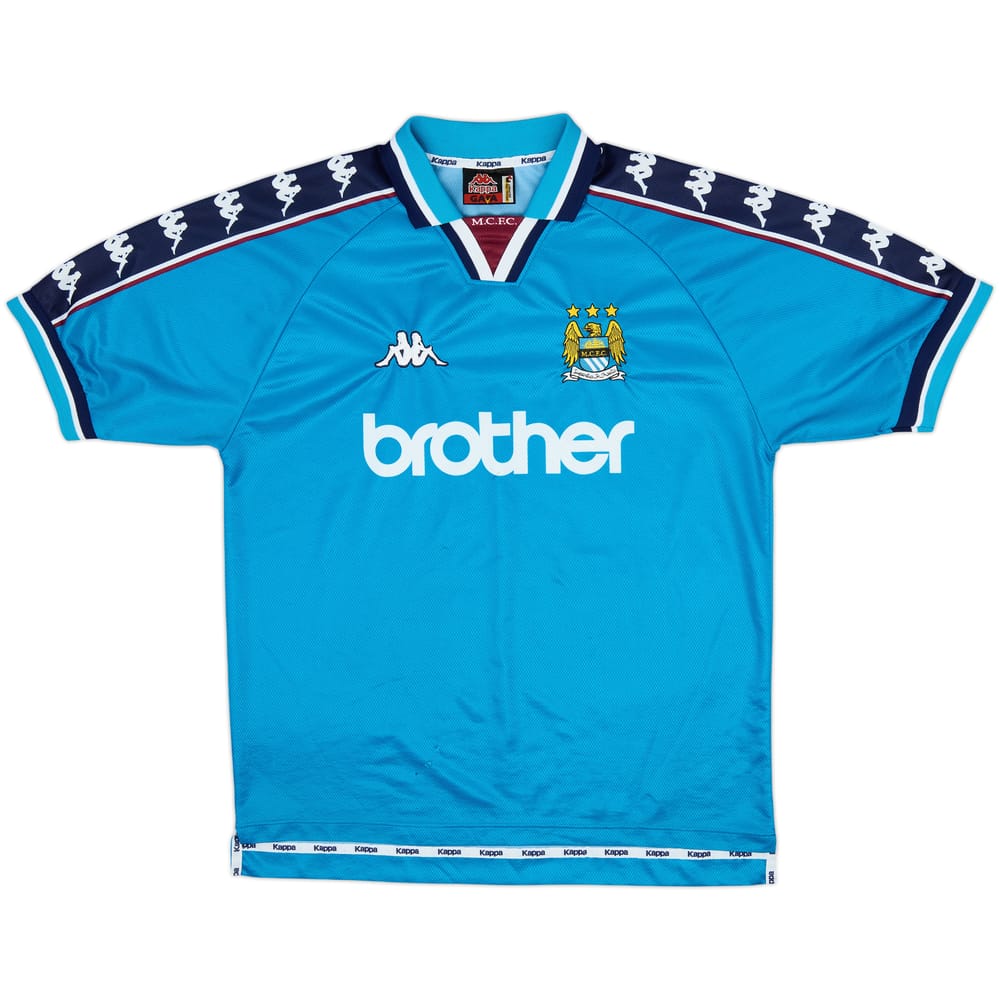 1997-99 Manchester City Home Shirt - 6/10 - (L)