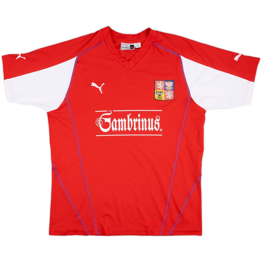 2004-05 Czech Republic Home/Training Shirt - 7/10 - (XL)