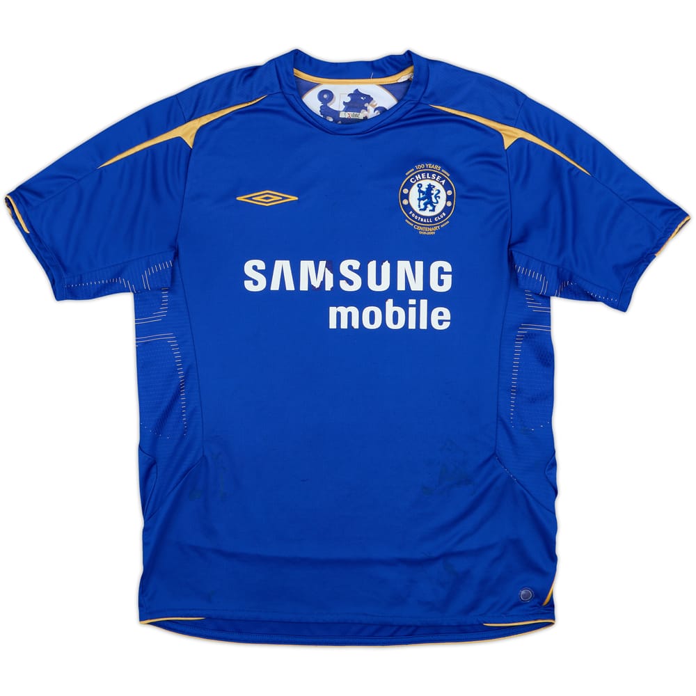 2005-06 Chelsea Centenary Home Shirt - 5/10 - (L)