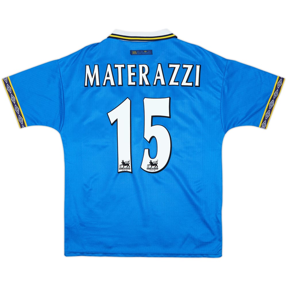 1997-99 Everton Maillot domicile Materazzi #15 - 7/10 - (M)