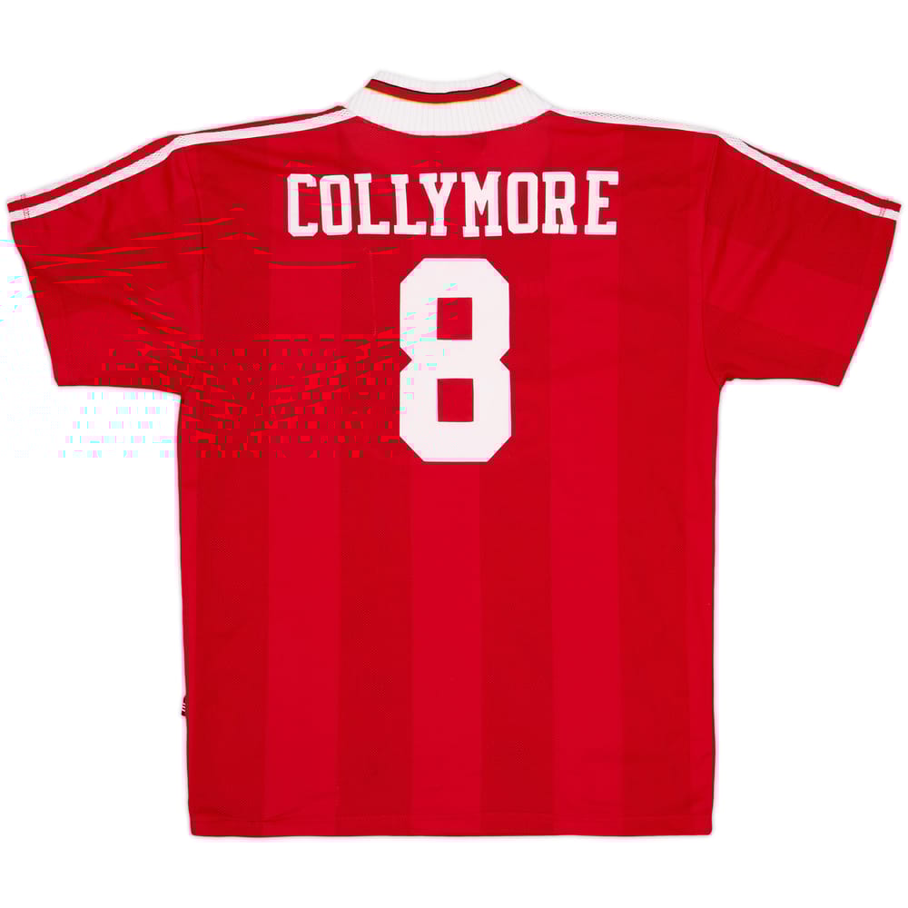 1995-96 Liverpool Home Shirt Collymore #8 - 7/10 - (L)
