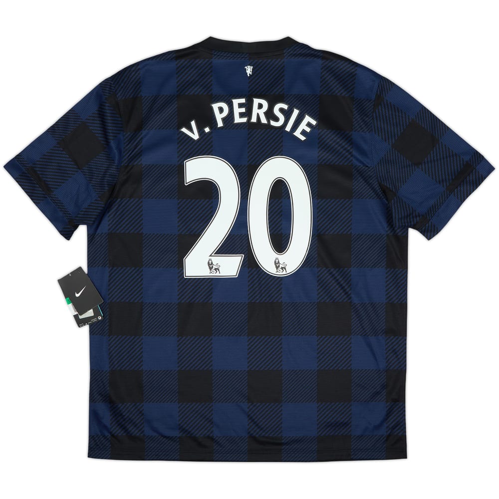 2013-14 Manchester United Away Shirt V.Persie #20 (XL)