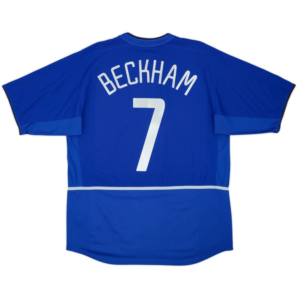 2002-03 Manchester United Third Shirt Beckham #7 - 5/10 - (L)