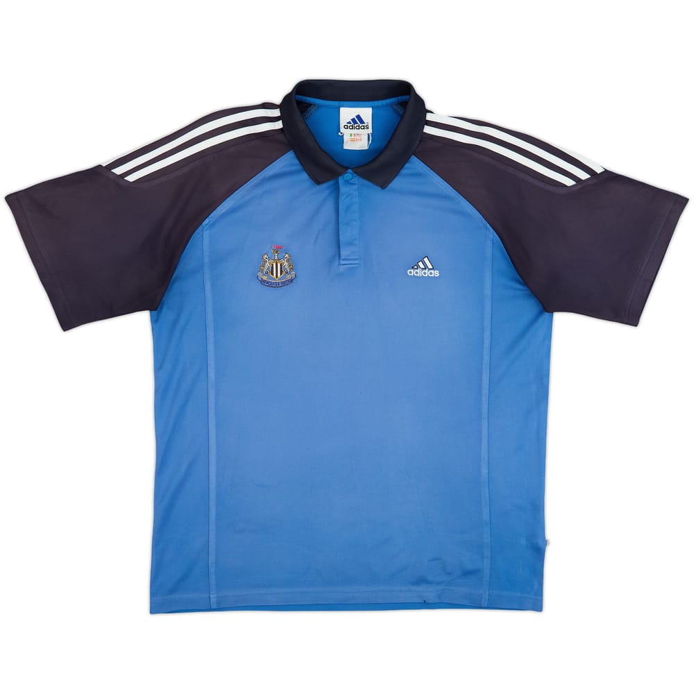 2001-02 adidas Template Polo Shirt (Newcastle) - 6/10 - (L)
