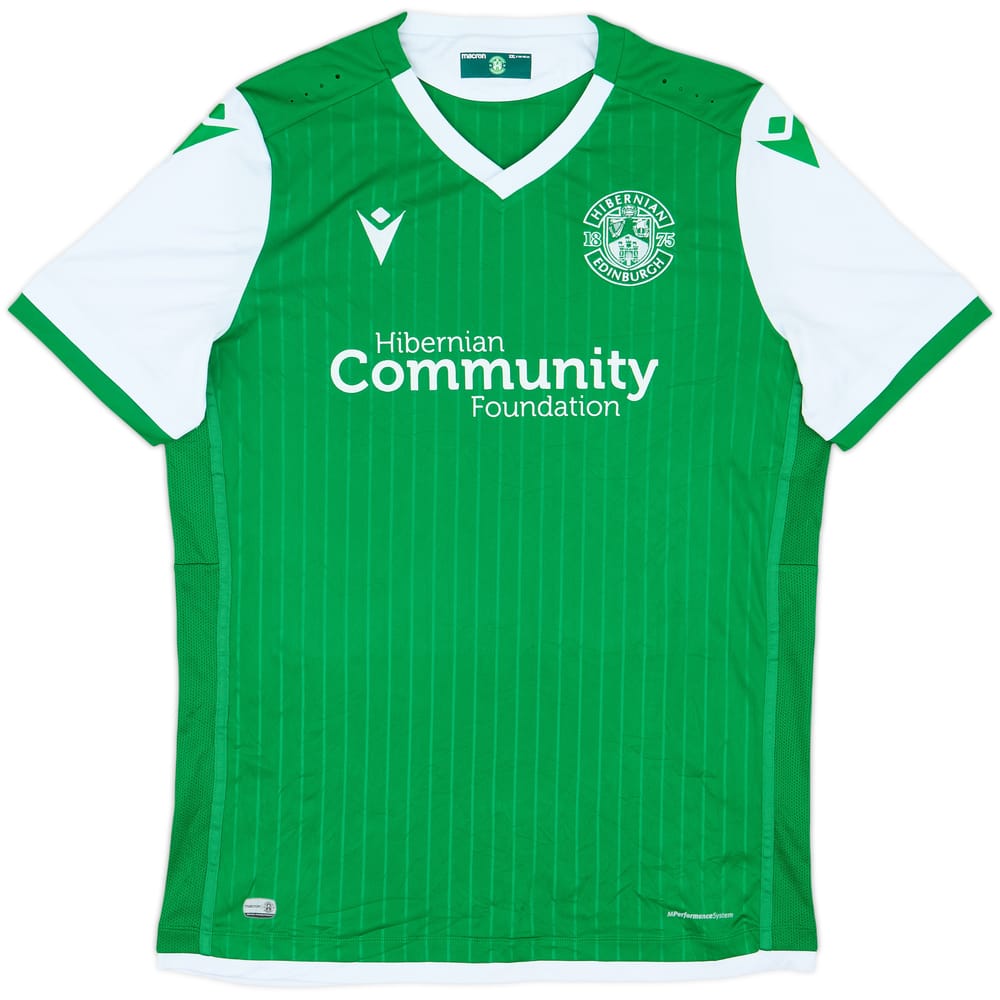 2019-20 Hibernian Home Shirt - 7/10 - (XXL)