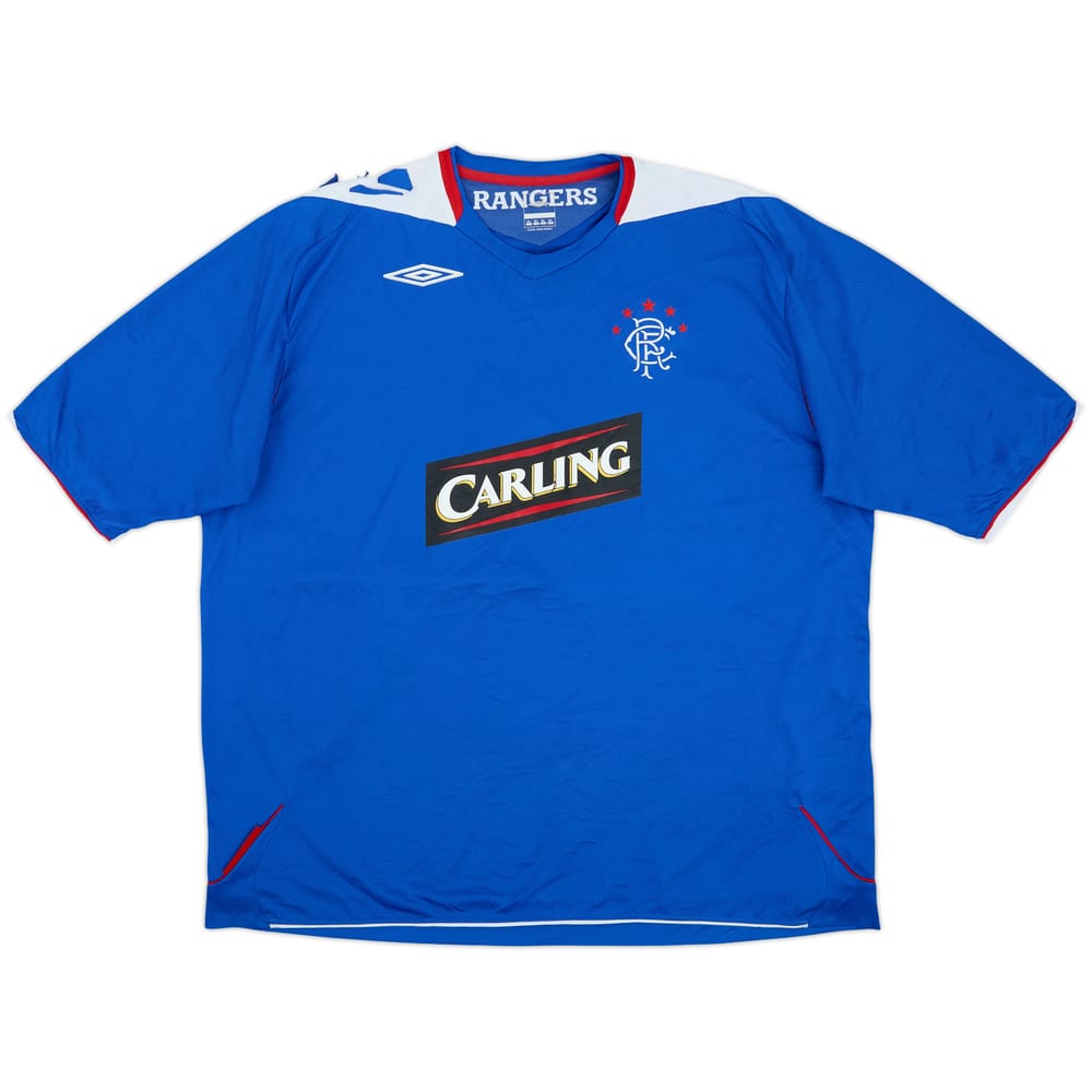 2006-07 Rangers Home Shirt - 5/10 - (3XL)
