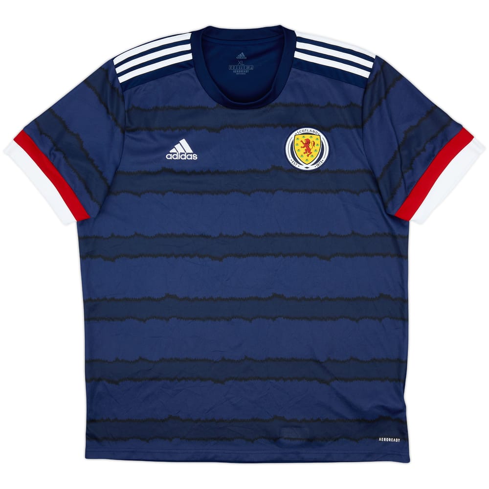 2020-22 Scotland Home Shirt - 9/10 - (XL)