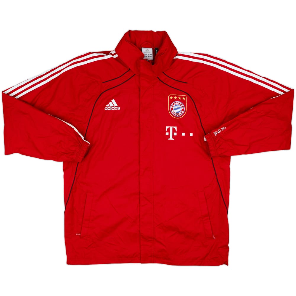 2010-11 Bayern Munich adidas Hooded Rain Jacket - 8/10 - (XL)