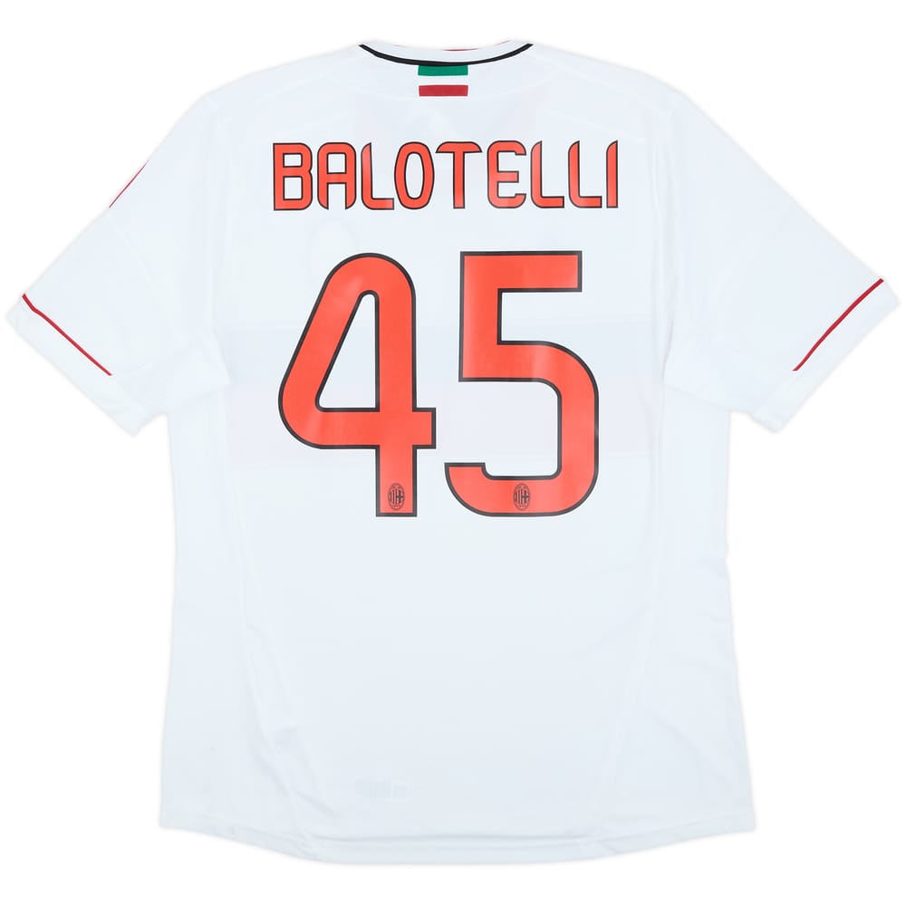 2012-13 AC Milan Away Shirt Balotelli #45 (L)
