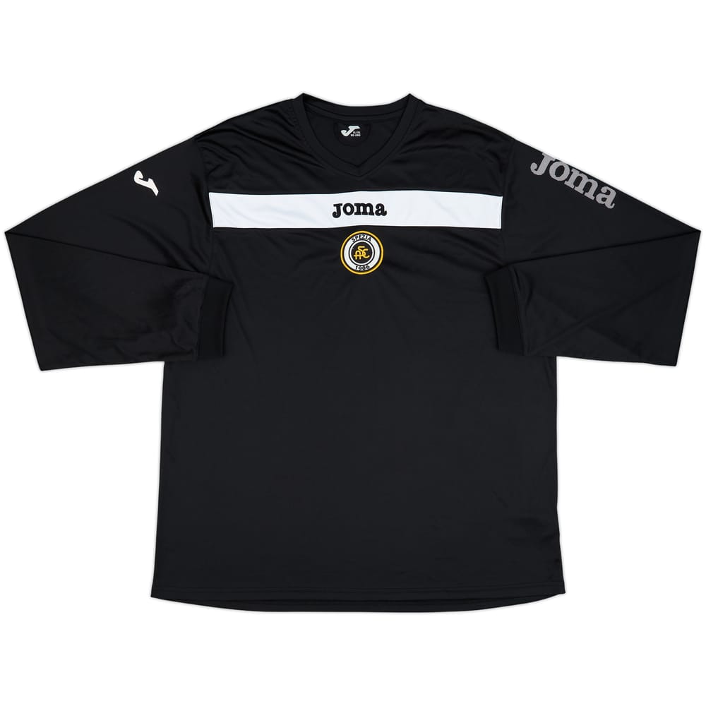 Camiseta de entrenamiento de manga larga Joma del Spezia 2010-11 - 9/10 - (XL/XXL)