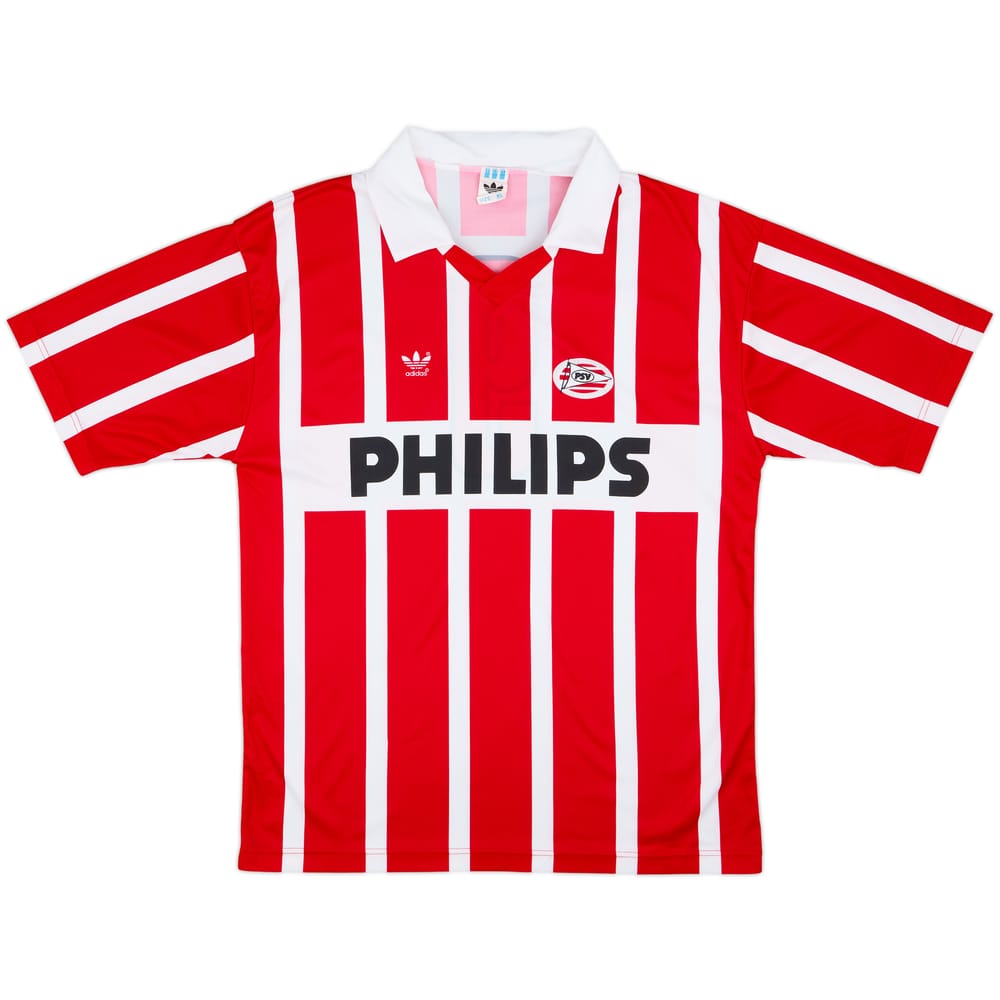 1990-92 PSV Home Shirt #9 (Romario) - 8/10 - (XL)