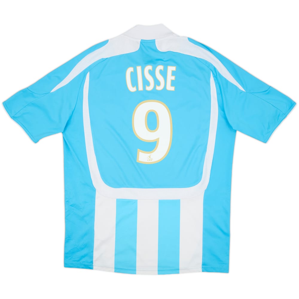2007-08 Olympique Marseille Away Shirt Cisse #9 - 6/10 - (M)