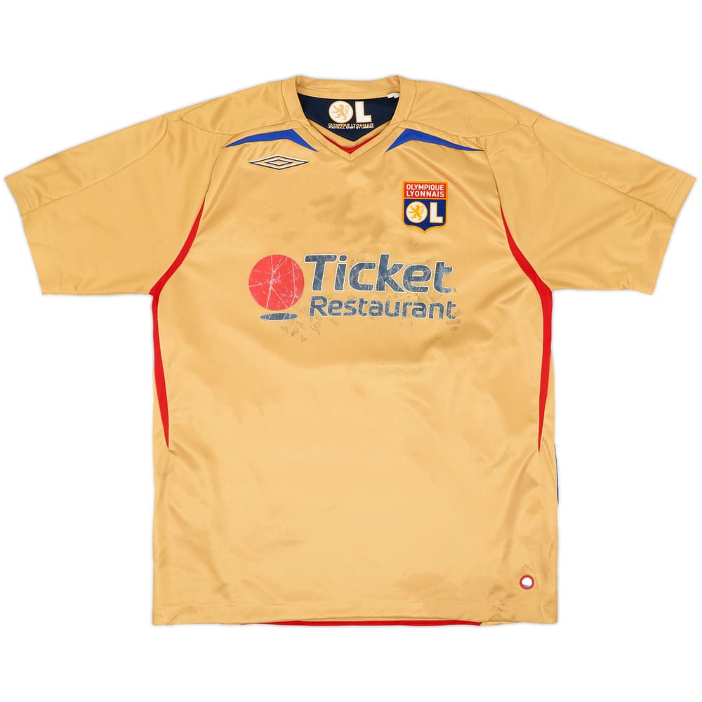 Camiseta de visitante del Lyon 2007-08 - 4/10 - (L)