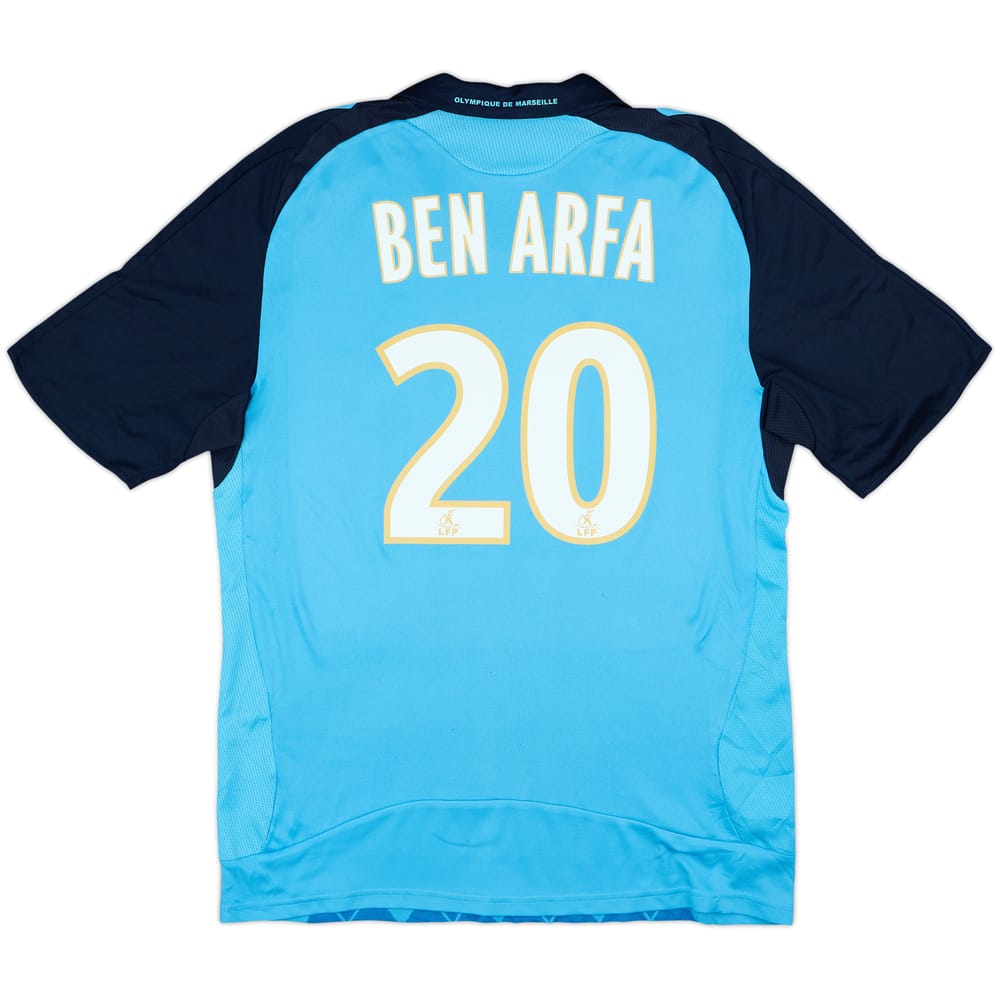2008-09 Olympique Marseille Away Shirt Ben Arfa #20 - 7/10 - (L)