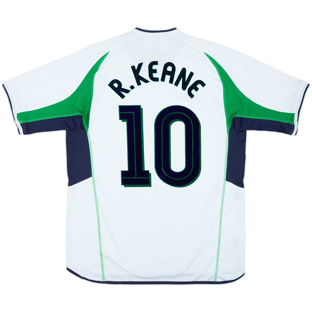 2002-03 Ireland Away Shirt R.Keane #10 - 8/10 - (L)