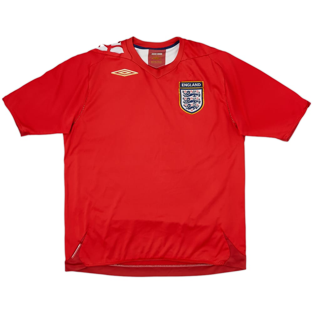 2006-08 England Away Shirt - 5/10 - (L)