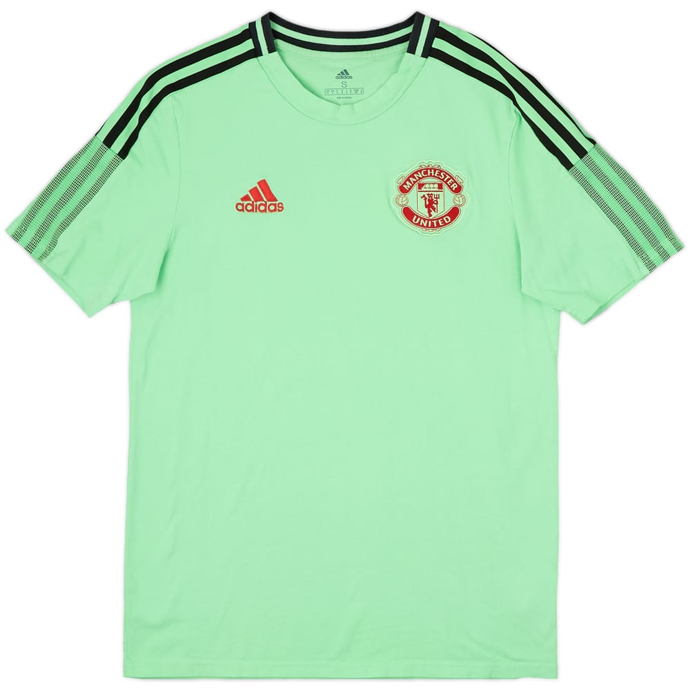 2020-21 Manchester United adidas Cotton Tee - 7/10 - (S)