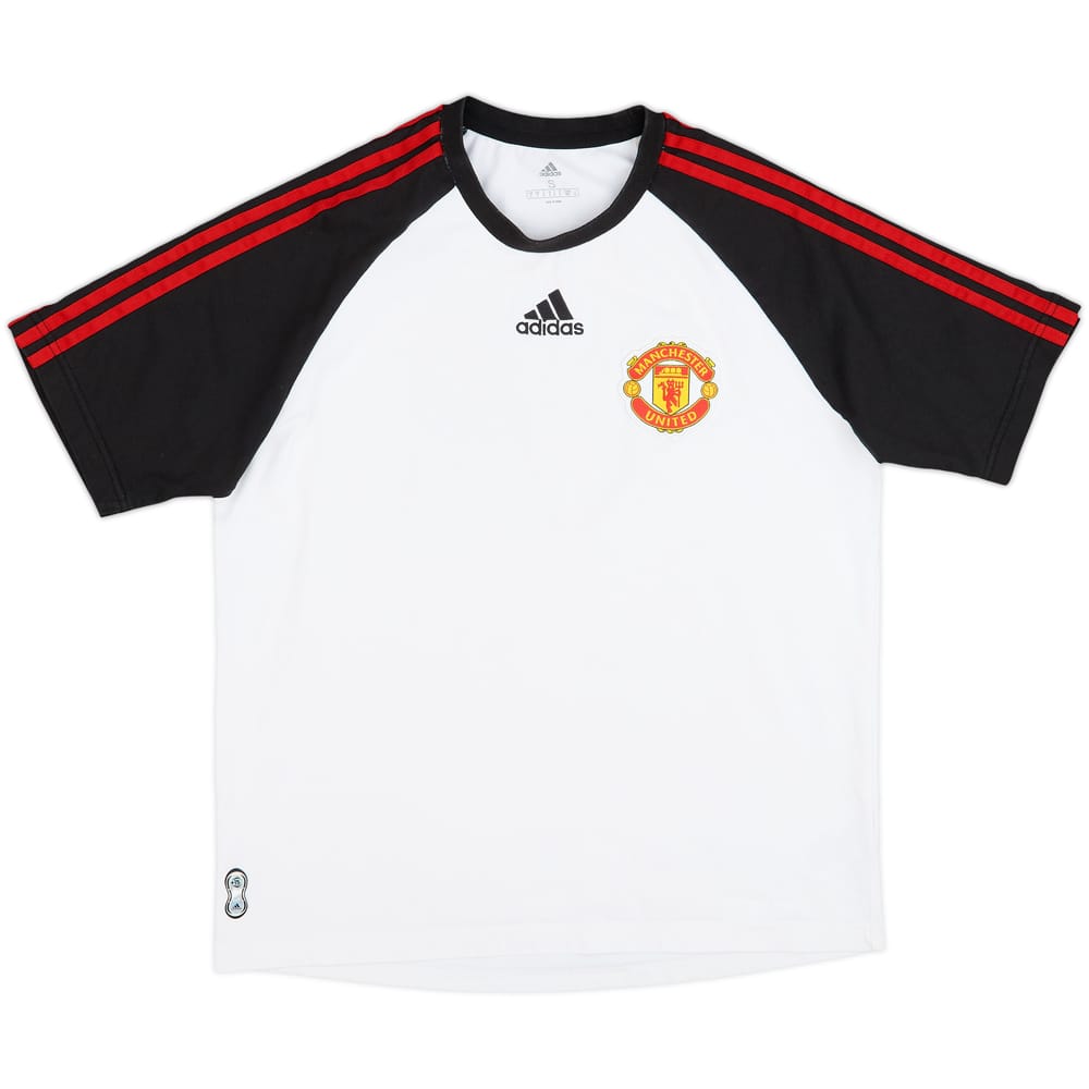 2021-22 Manchester United adidas Cotton Tee - 6/10 - (S)