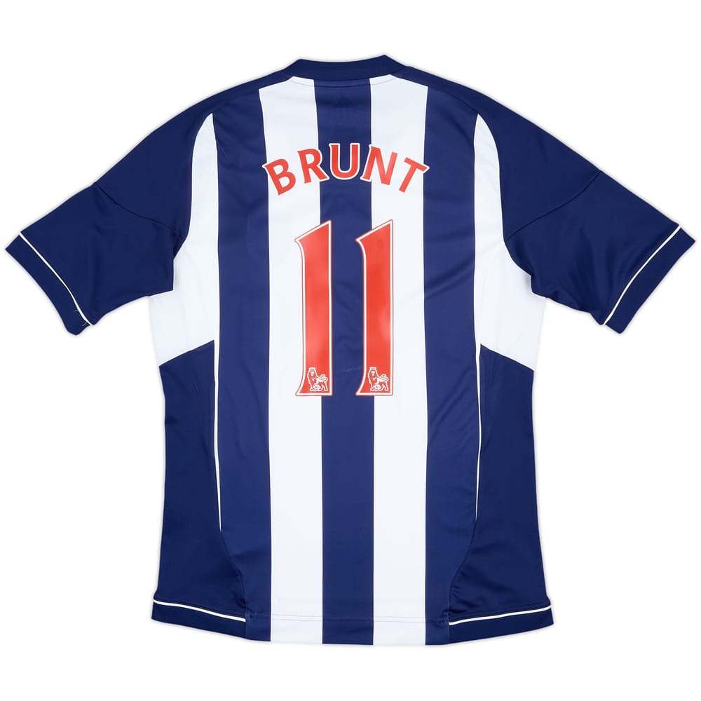 2012-13 West Brom Home Shirt Brunt #11 - 8/10 - (M)