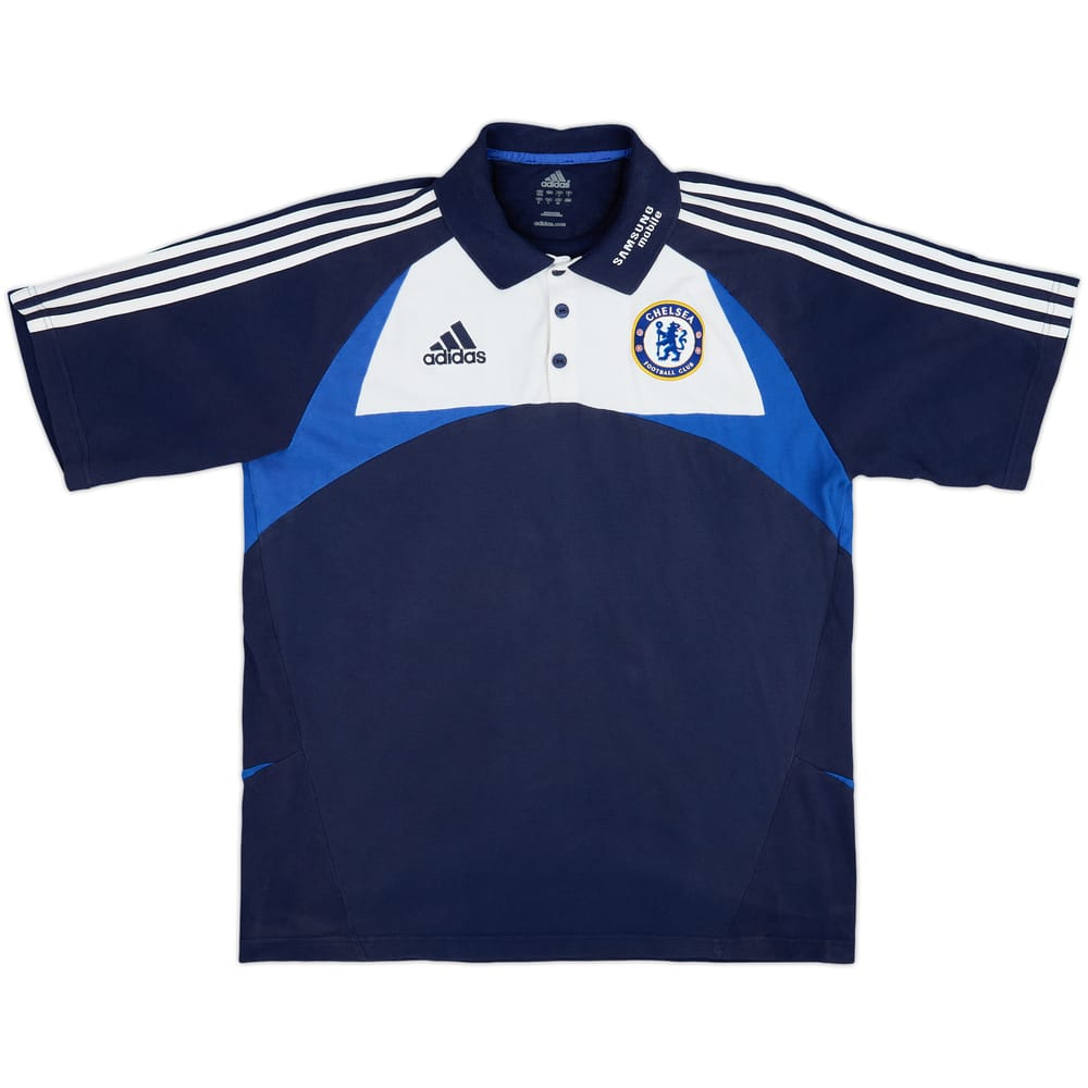 2007-08 Chelsea adidas Polo Shirt - 8/10 - (L)