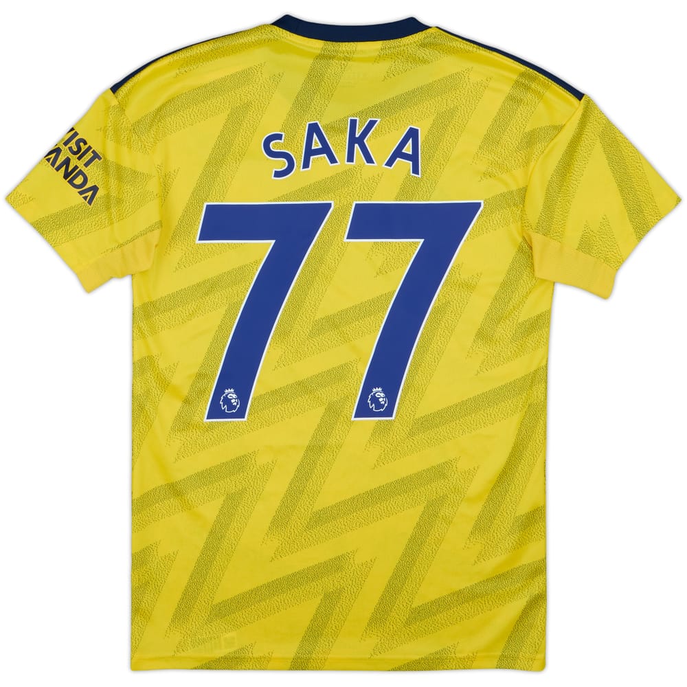 2019-20 Arsenal Away Shirt Saka #77 - 10/10 - (XS)