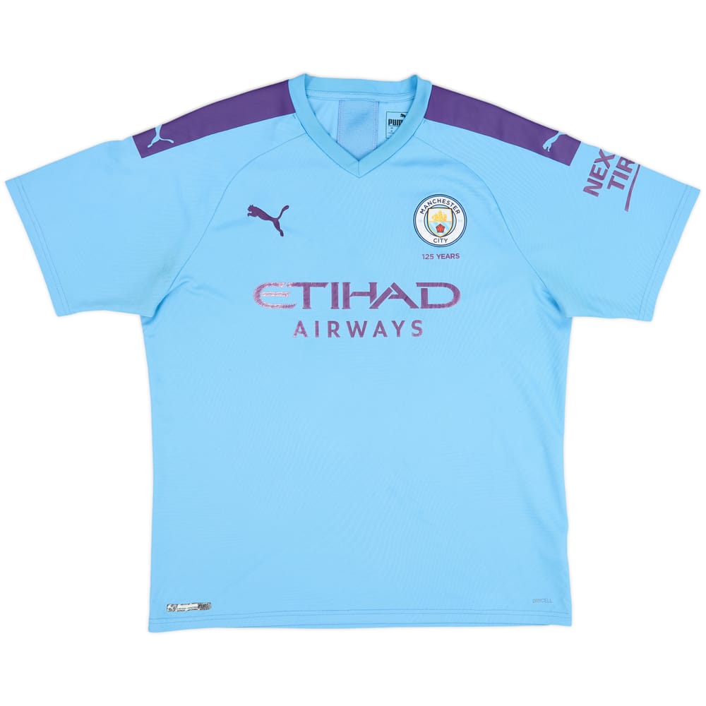 2019-20 Manchester City Home Shirt - 5/10 - (XL)